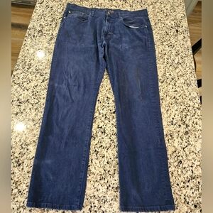 DL1961 Russell Slim Straight Pants in Blue